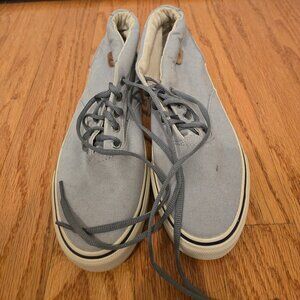 Mens Light Blue Sperry Size 8 Sneakers
